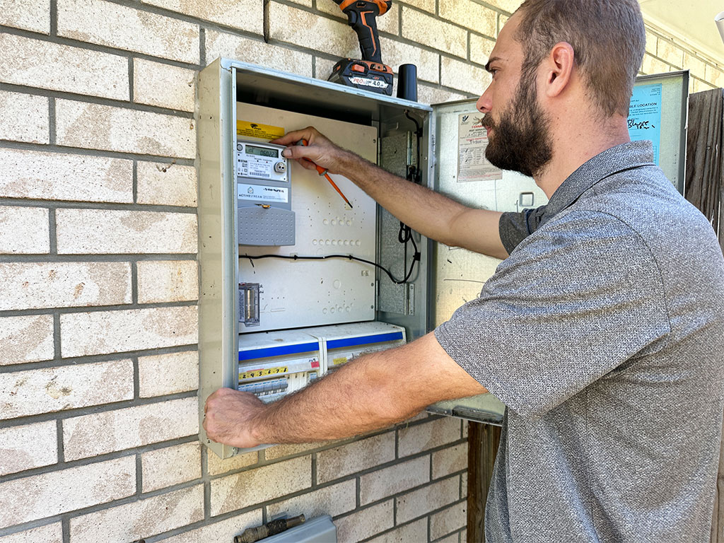 Upgraded switchboard with safety switches